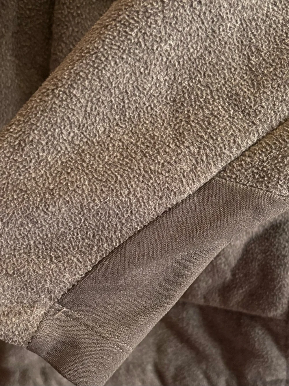 The North Face Chimborazo Full Zip Sherpa Lined Fleece Jacket Gray